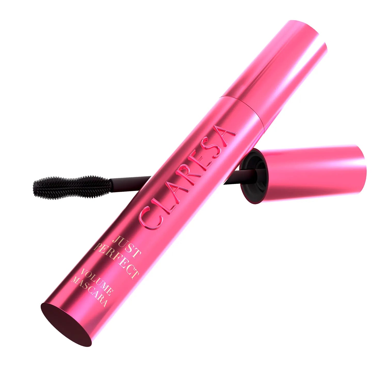 Claresa Just Perfect Volume Mascara Black Tusz Do Rzęs Pogrubiający, Czarny, 10g
