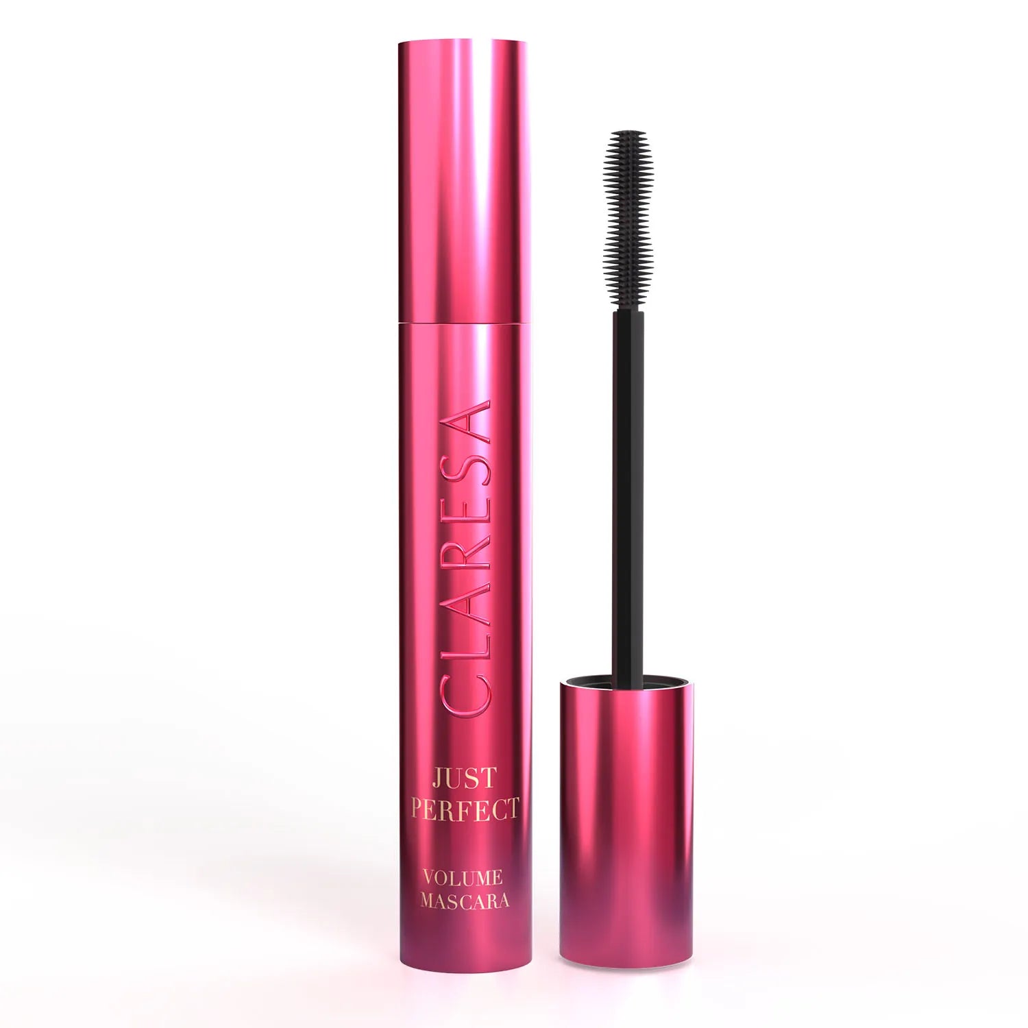 Claresa Just Perfect Volume Mascara Black Tusz Do Rzęs Pogrubiający, Czarny, 10g
