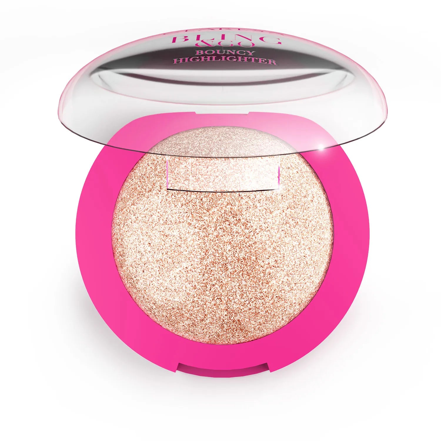 Claresa Bling & Go Bouncy Highlighter Sprężysty Rozświetlacz 02 Cosmic Gold 8,5g