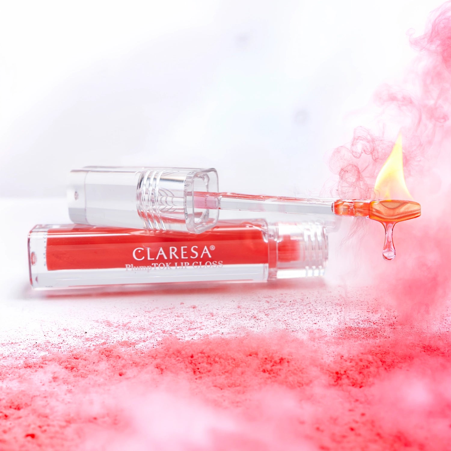 Claresa Plumptok Błyszczyk Powiększający Usta 01 Blaze, 2g