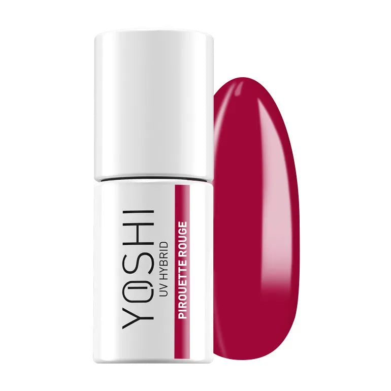 Yoshi - Lakier Hybrydowy 242 Pirouette Rouge 6ml