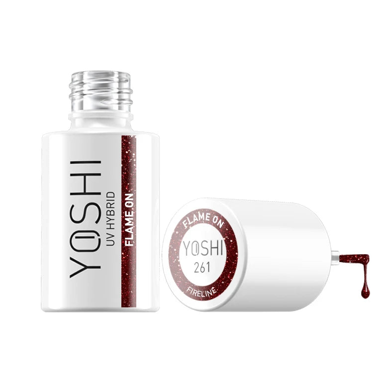 Yoshi - Lakier Hybrydowy 261 Flame On 6 ml