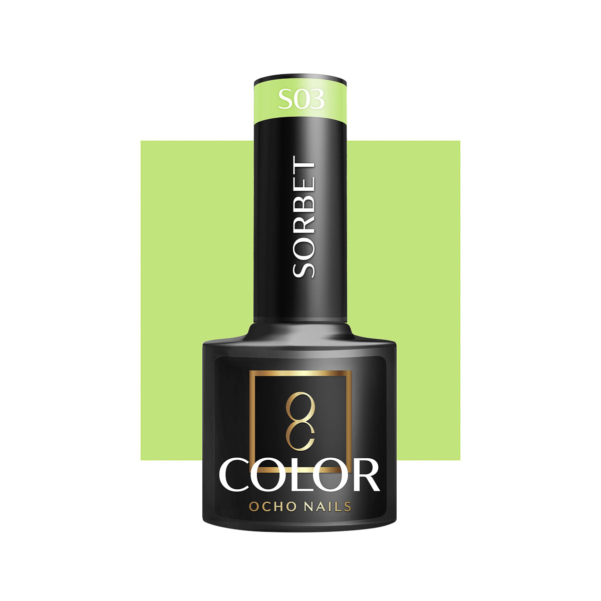 OCHO NAILS Lakier hybrydowy SORBET S03 -5g