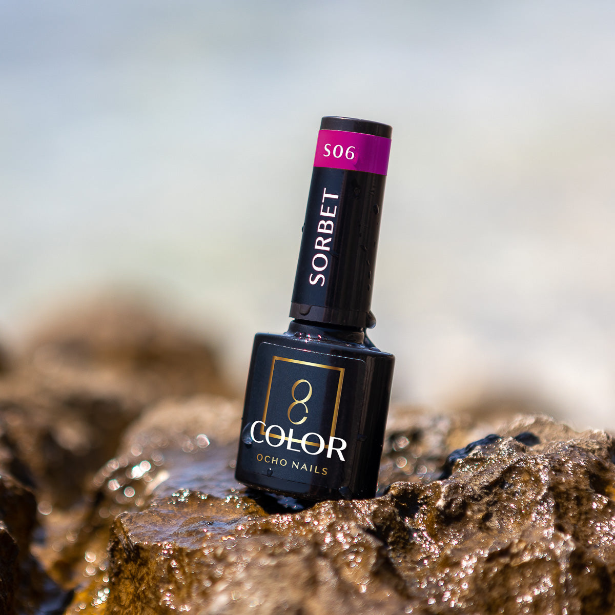 OCHO NAILS Lakier hybrydowy SORBET S06 -5g
