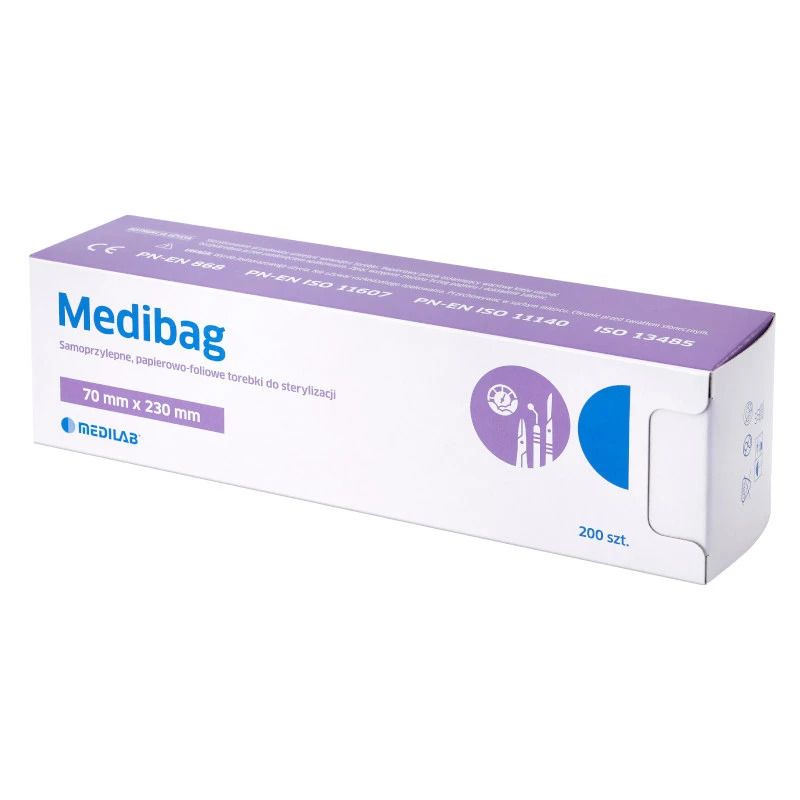 MEDIBAG Torebki Do Sterylizacji 070x230 200szt.