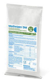 Mediwipes Chusteczki do Dezynfekcji -Wkład 100 szt Zielone