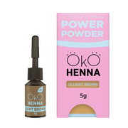OKO Henna Do Brwi OKO Power Powder, 01 Light Brown, 5 G