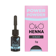 OKO Henna Do Brwi OKO Power Powder, 04 Black, 5 g