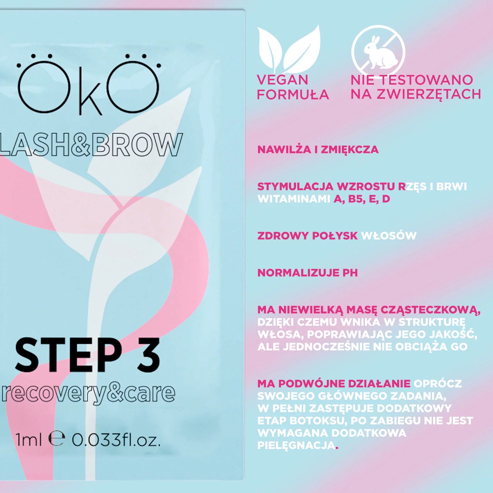 OKO Zestaw Środków Do Laminacji Rzęs I Brwi