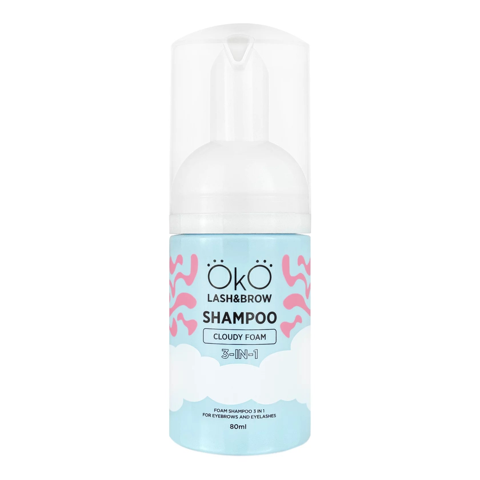 OKO Szampon W Piance 3 W 1 Do Brwi I Rzęs, 80 Ml