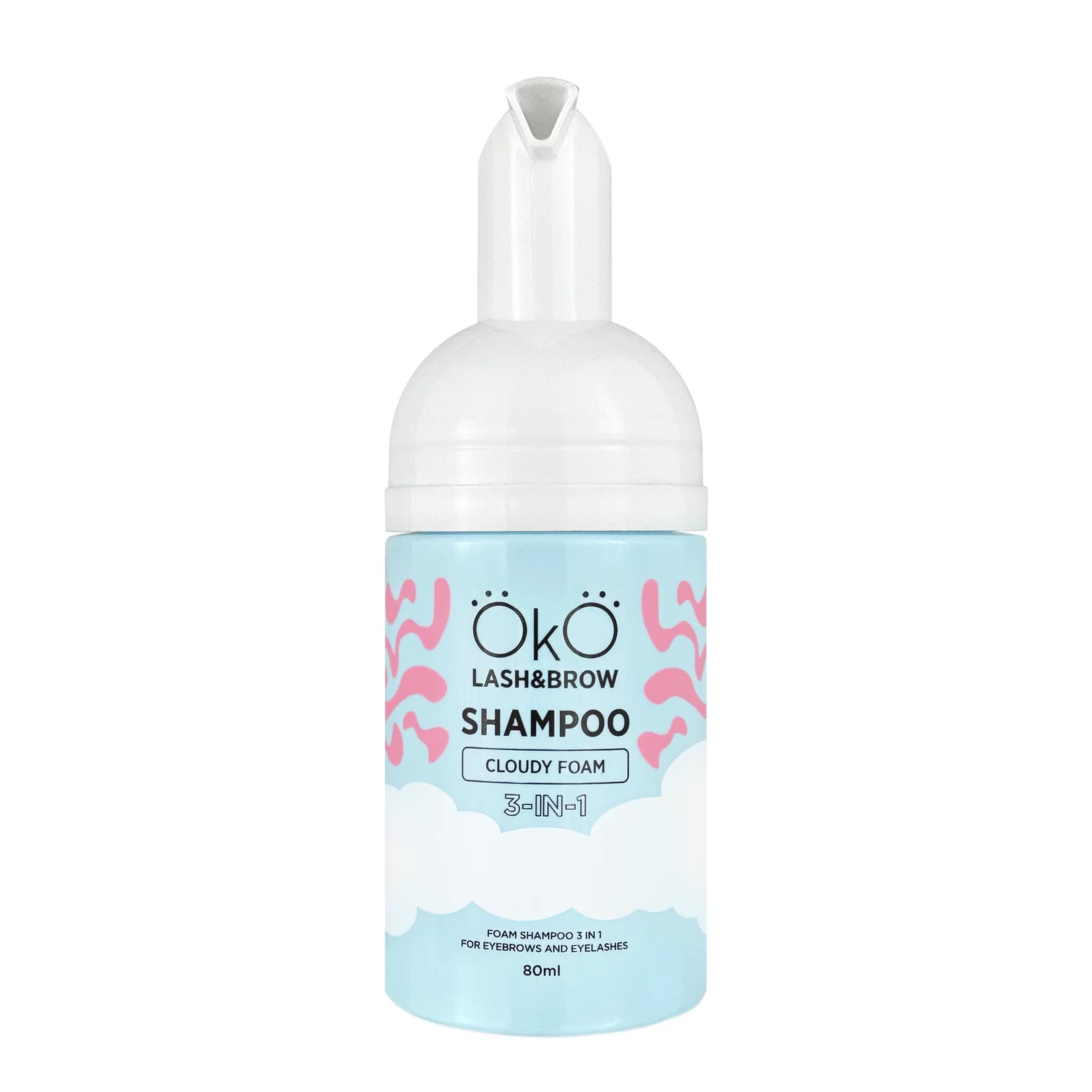 OKO Szampon W Piance 3 W 1 Do Brwi I Rzęs, 80 Ml