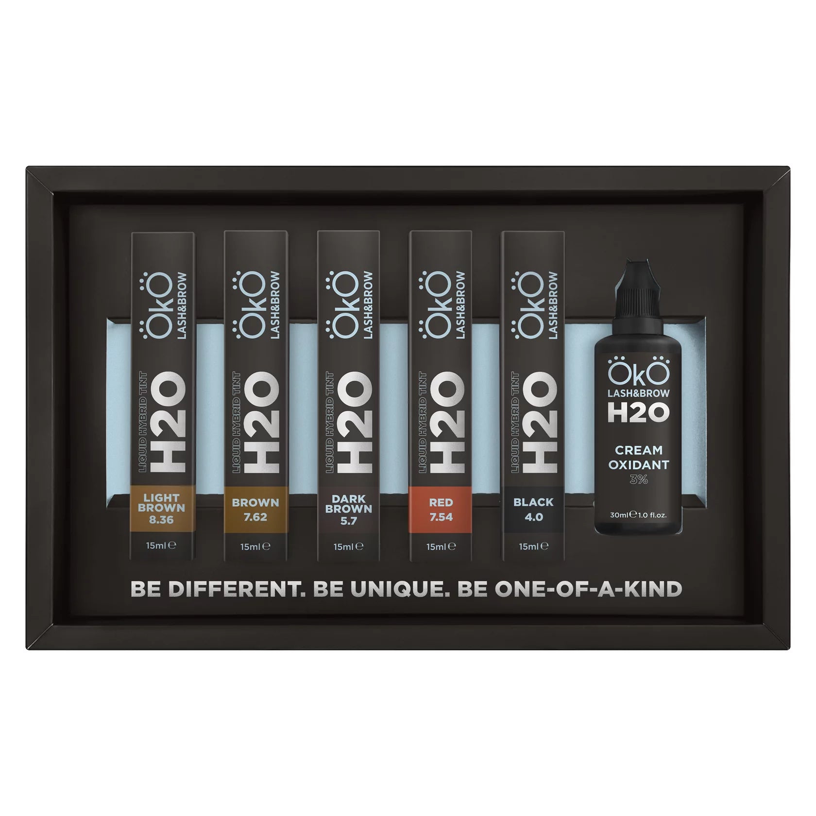 OKO Zestaw Farby Do Brwi I Rzęs H20 Liquid Hybrid Tint