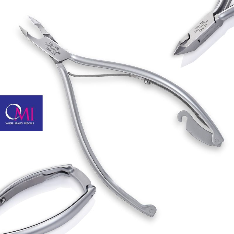 OMI PRO-LINE CĄŻKI CB-102 CUTICLE NIPPER JAW12/4MM BOX JOINT