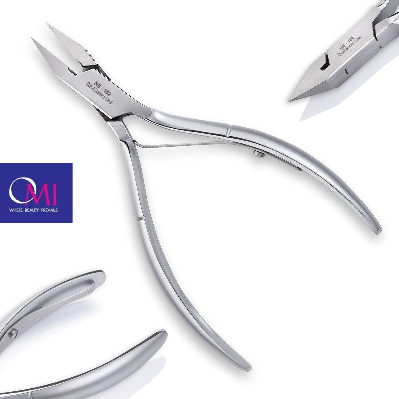 OMI PRO-LINE CĄŻKI PODO NB-102 INGROWN NAIL NIPPERS BOX JOINT
