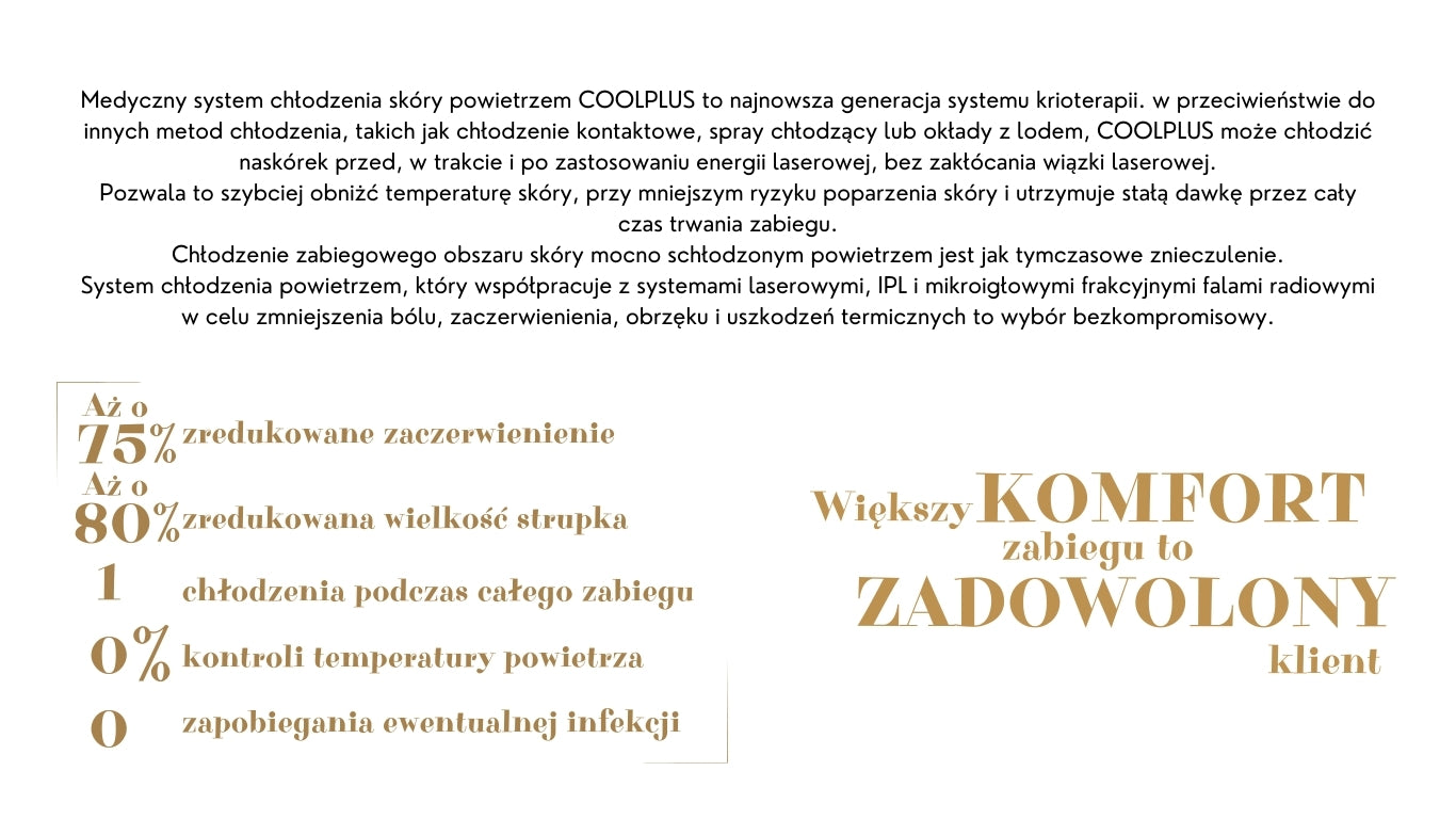 Coolplus Portable - Nablatowa Chłodziarka Do Skóry