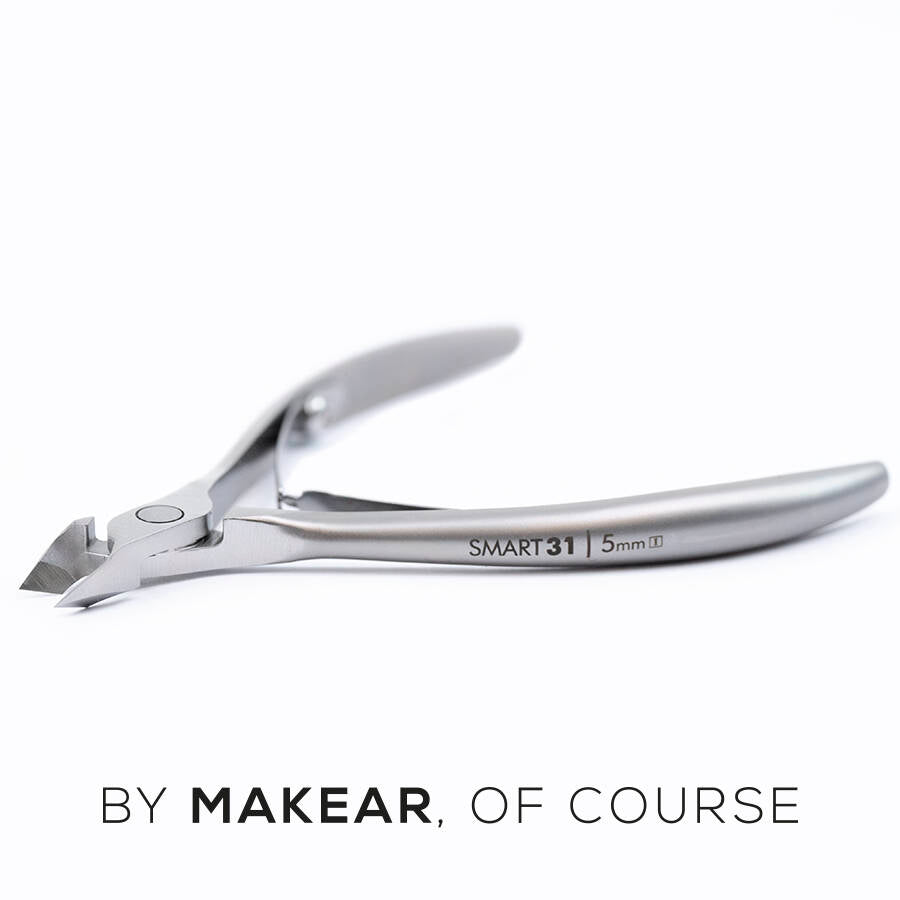 Makear X Staleks Pro - Profesjonalne Cążki Do Skórek Smart 3mm (NS-31-3)