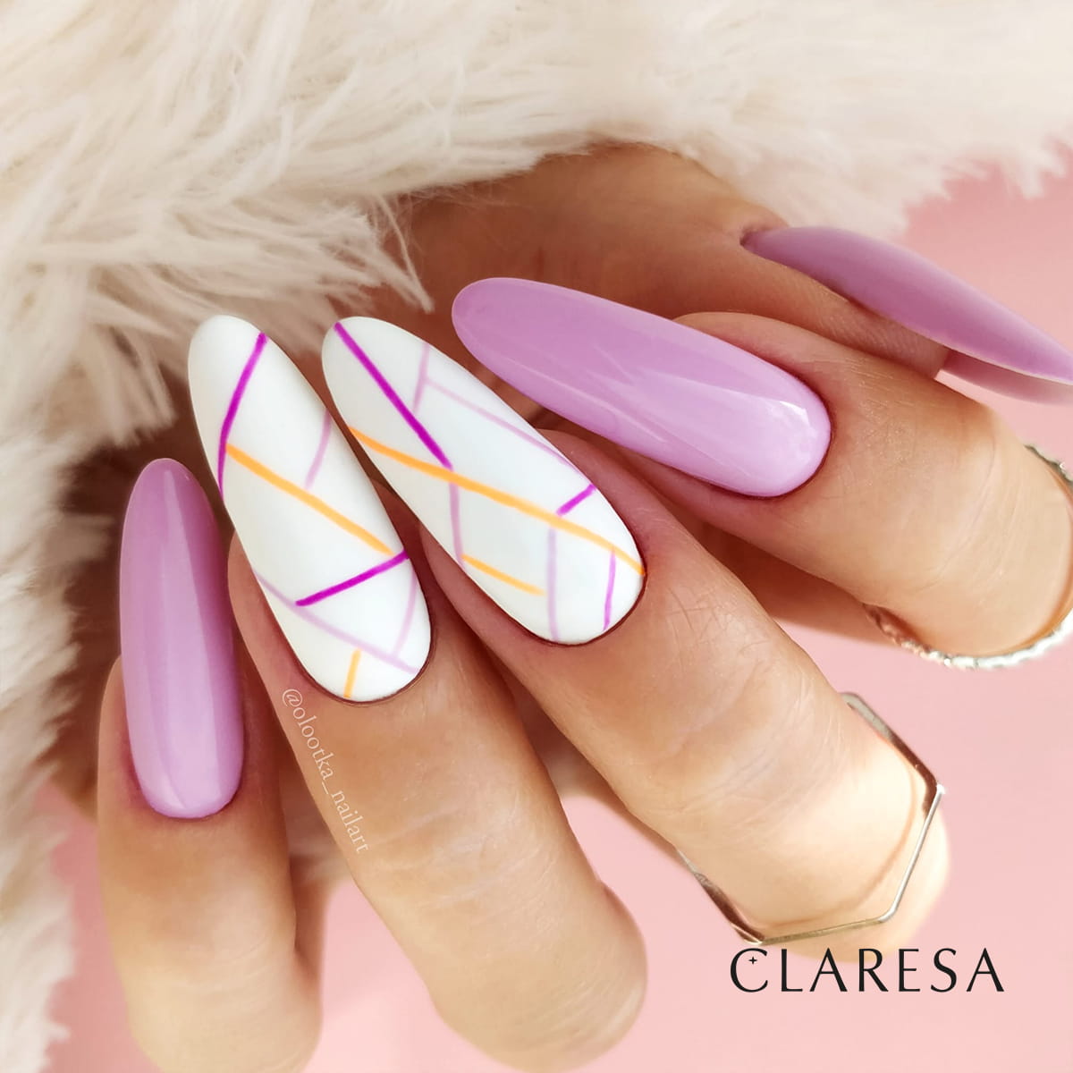 Claresa - Lakier hybrydowy PINK 549 -5g