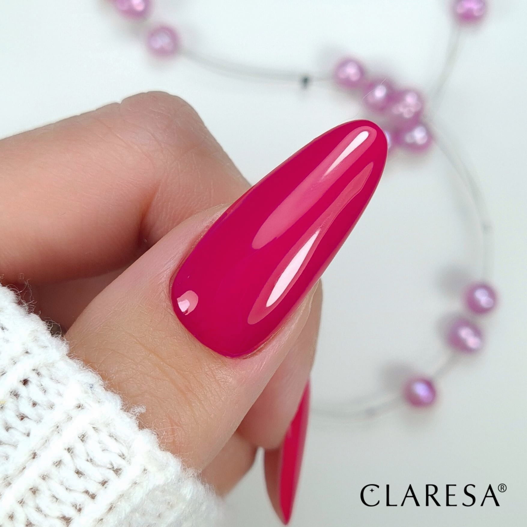 Claresa - Lakier hybrydowy PINK 524 -5g