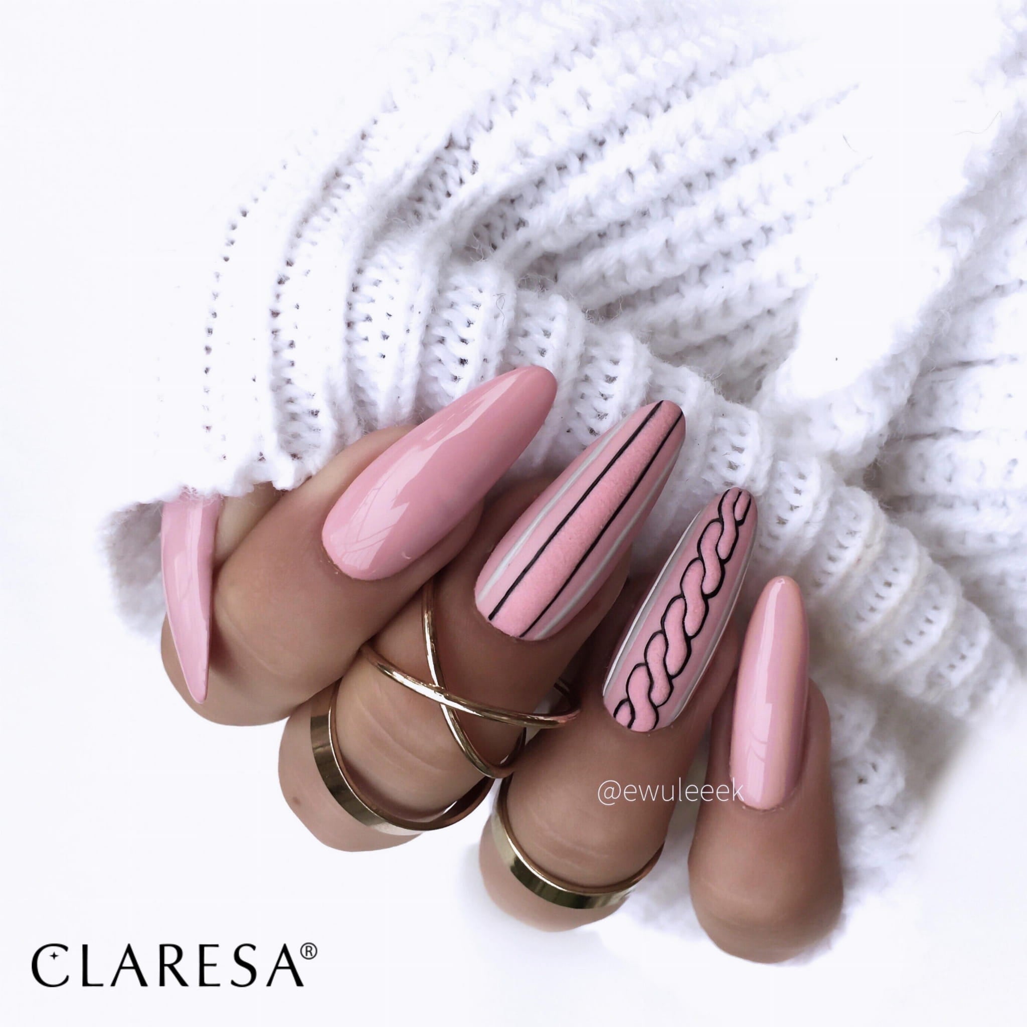 Claresa - Lakier hybrydowy PINK 510 -5g