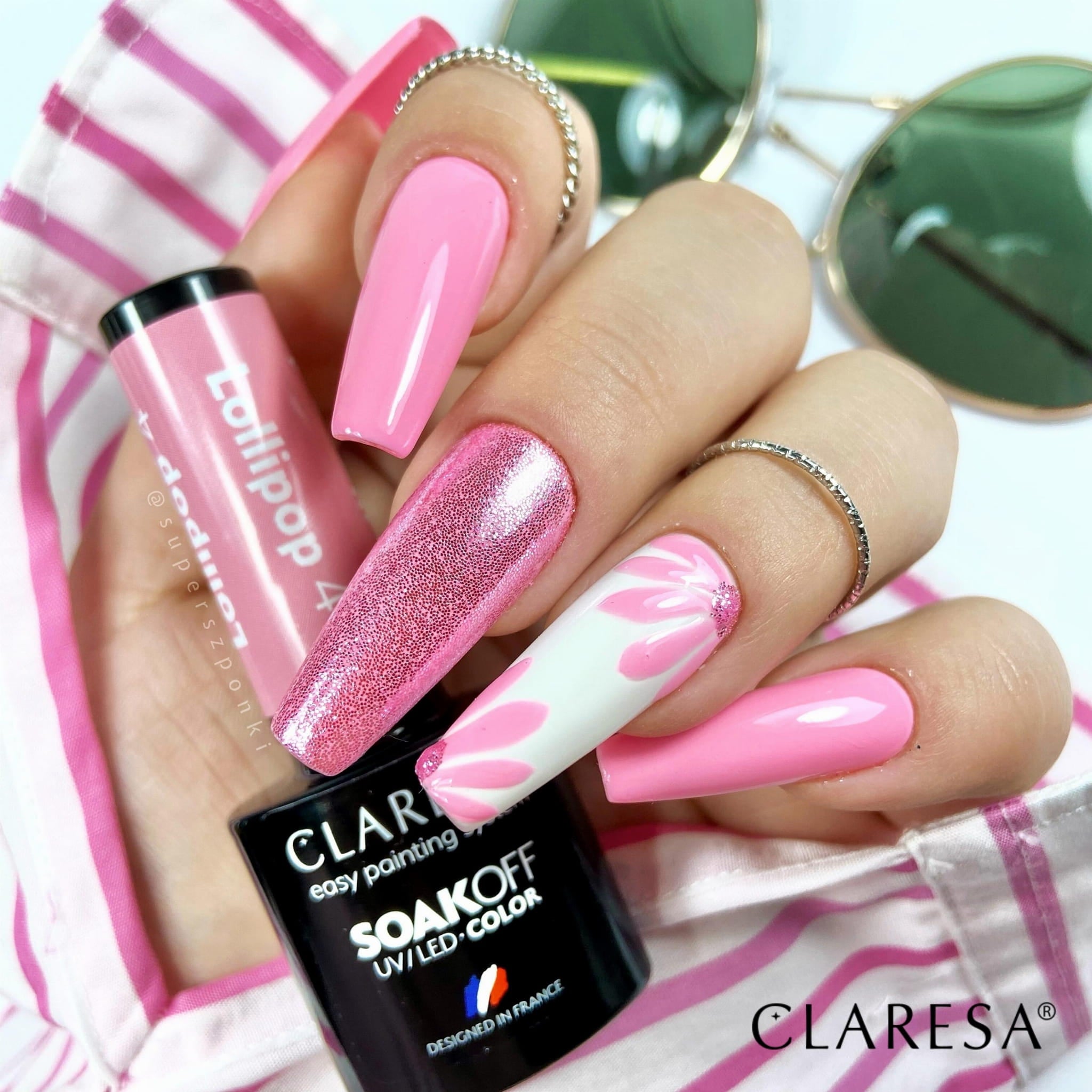 Claresa - Lakier hybrydowy LOLLIPOP 4 -5g