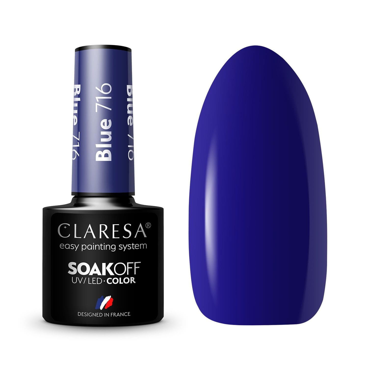 Claresa - Lakier hybrydowy BLUE 716 -5g