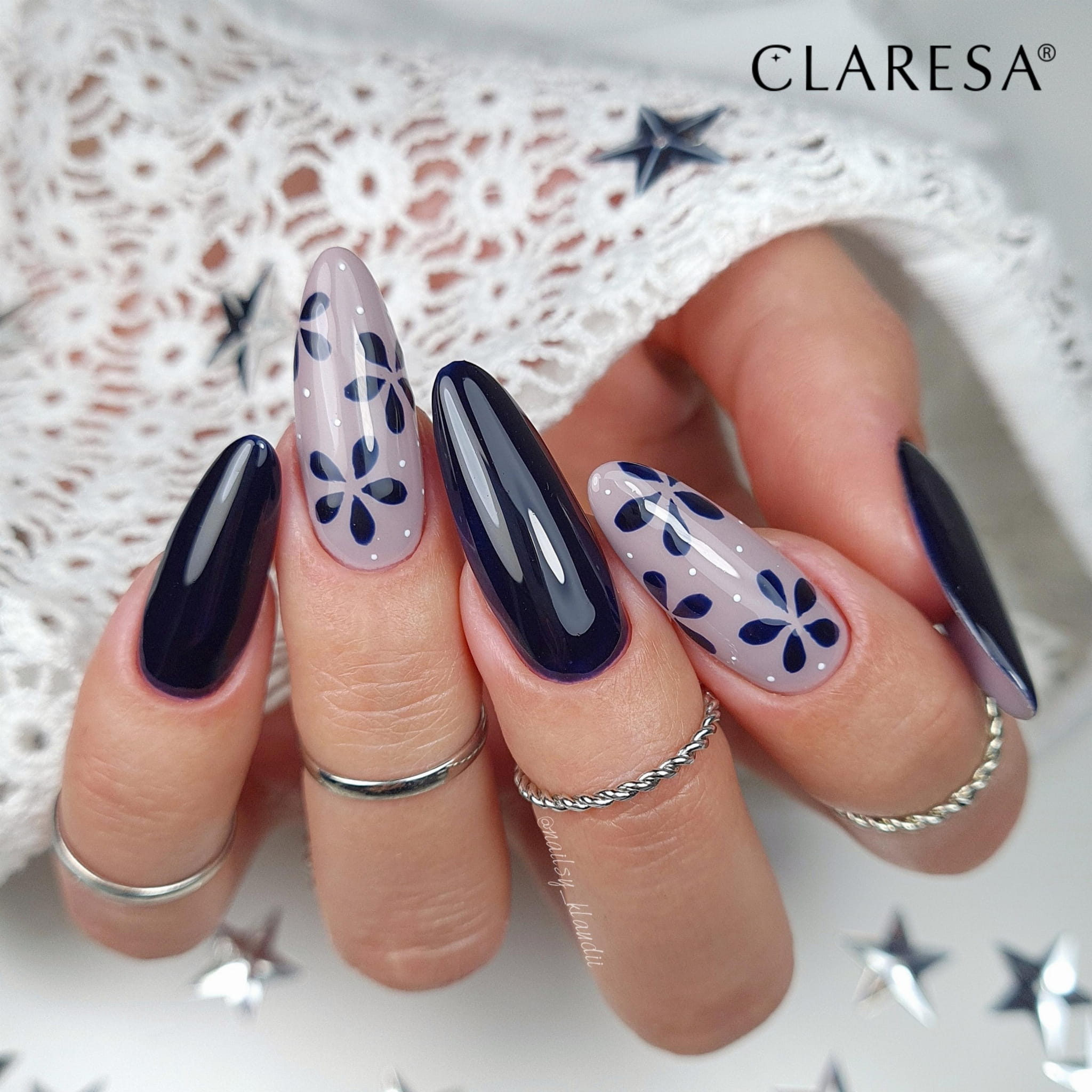 Claresa - Lakier hybrydowy BLUE 717 -5g