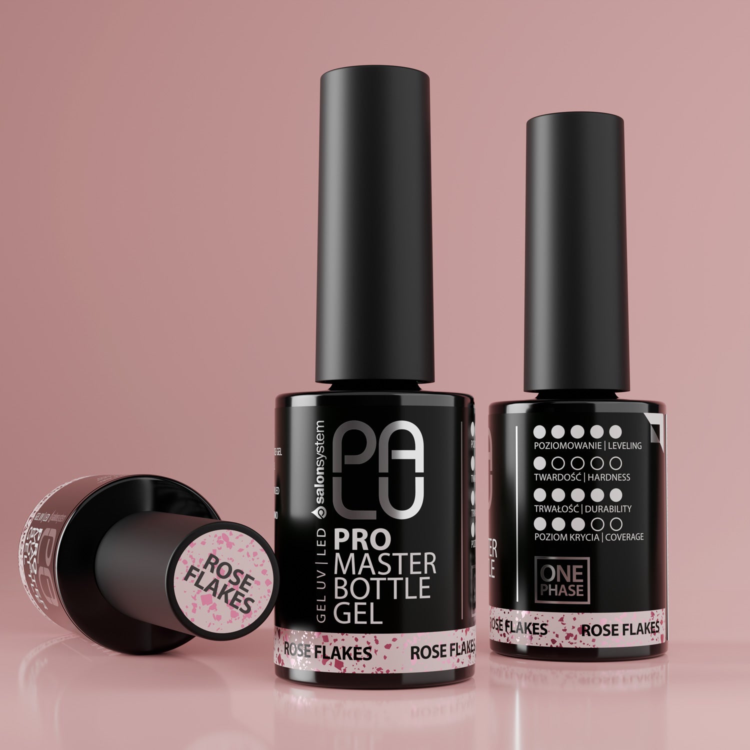 Palu Żel W Butelce Pro Master Bottle Gel - Rose Flakes 11g