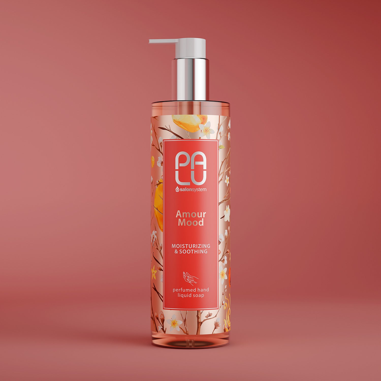 Palu Nawilżająco-Kojące Mydło Do Rąk Amour Mood 400ml