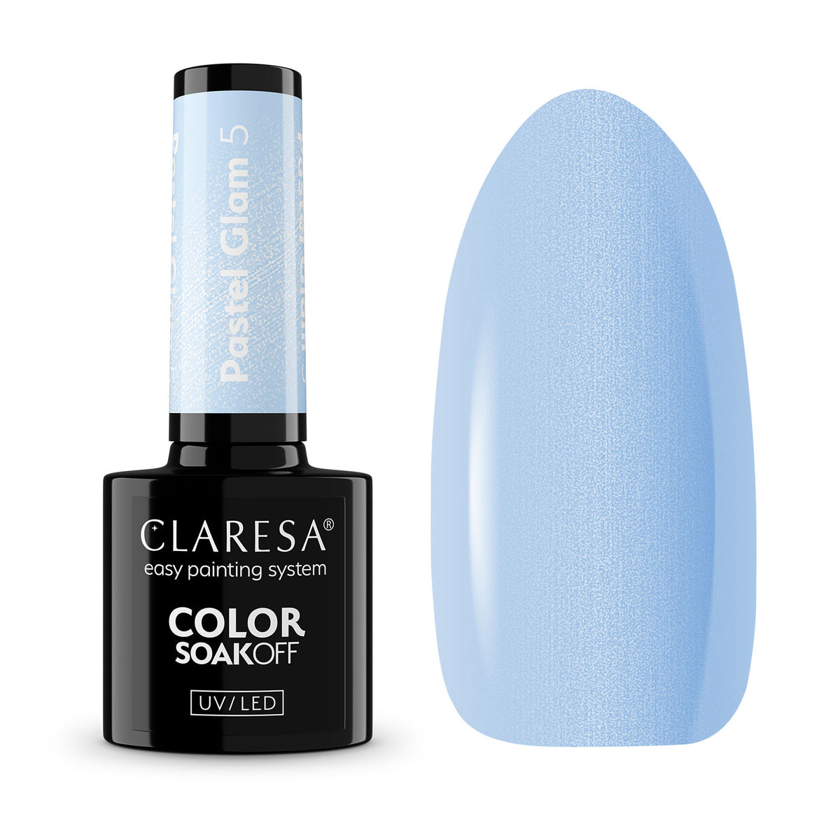 Claresa Claresa - Hybrid-Nagellack PASTEL GLAM 5 -5g — Inhaltsstoffe und Bewertung