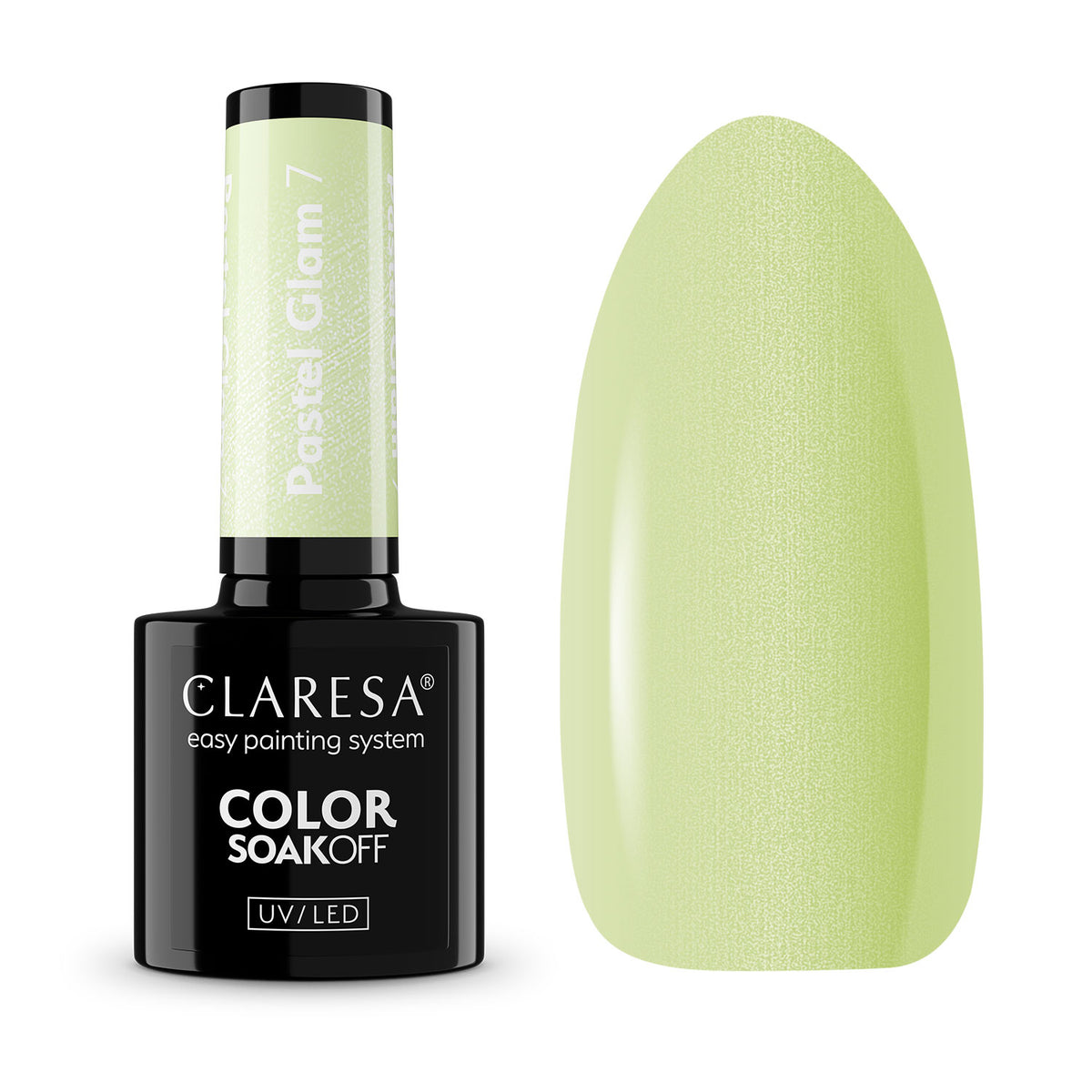 Claresa Claresa - Hybrid-Nagellack PASTEL GLAM 7 -5g — Inhaltsstoffe und Bewertung