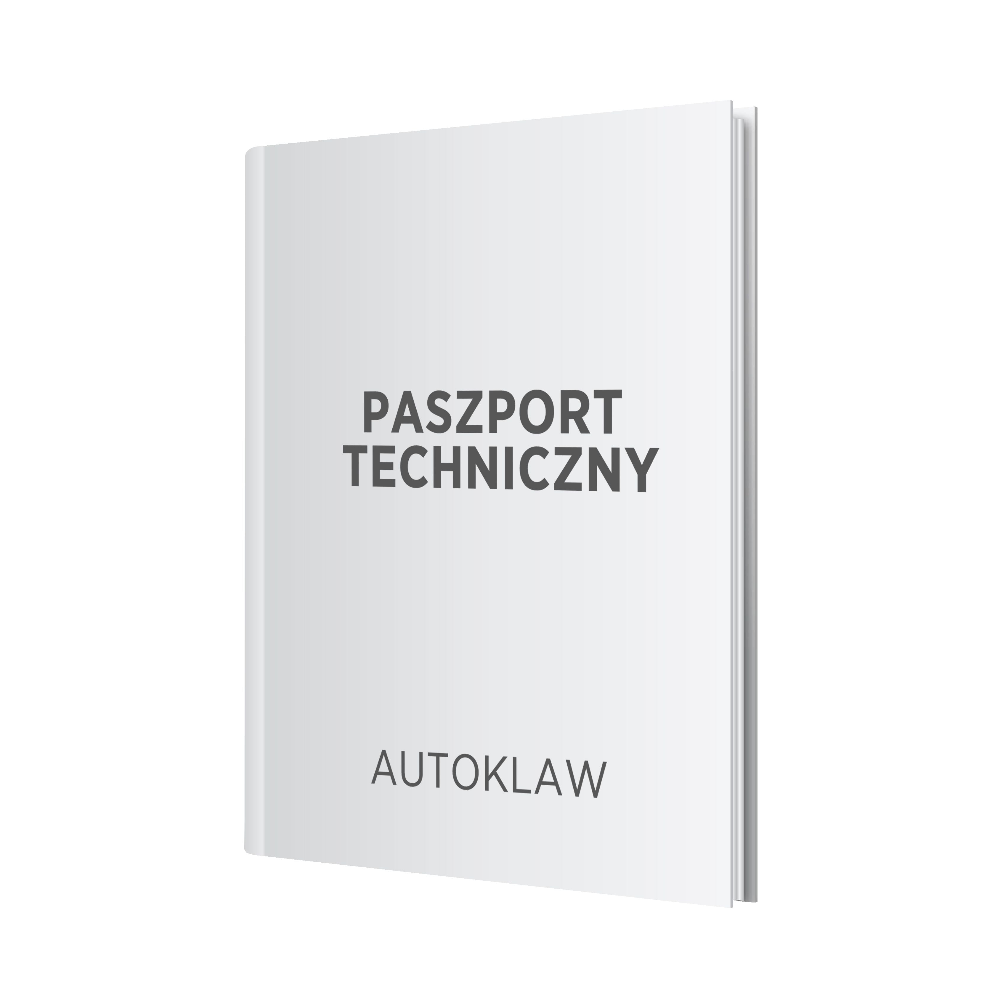 PASZPORT TECHNICZNY DO AUTOKLAWU