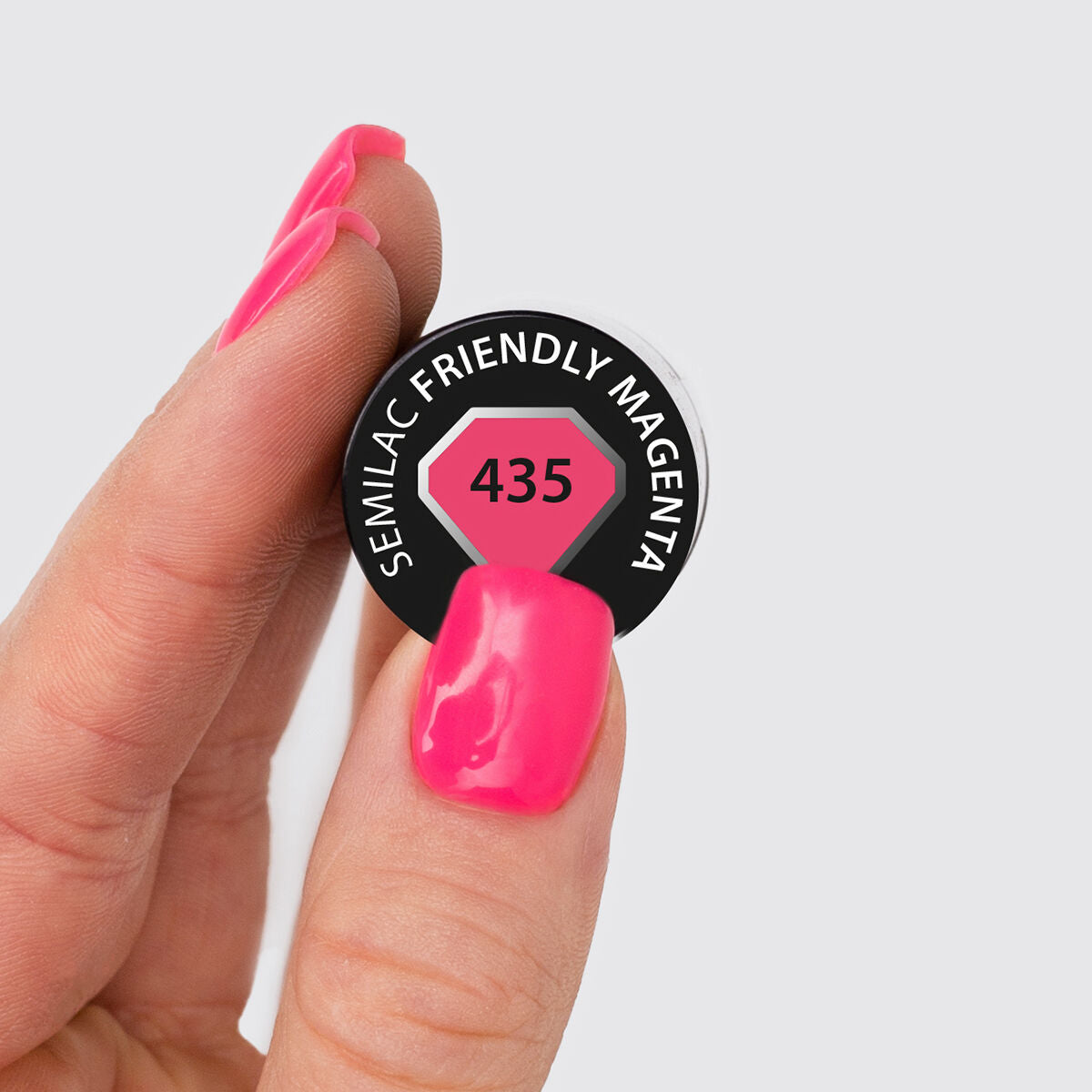 Semilac Lakier Hybrydowy 435 Friendly Magenta 7ml