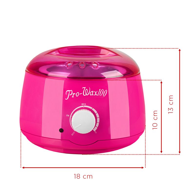 PODGRZEWACZ WOSKU PRO WAX 100 PUSZKA 400 ML 100W RÓŻOWY