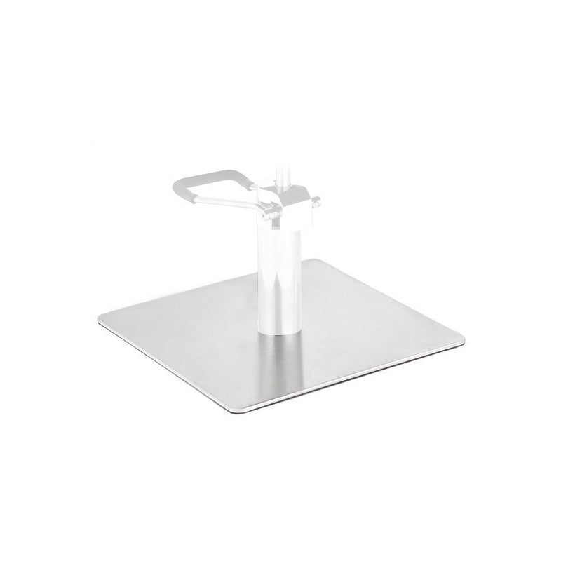 PODSTAWA DO FOTELA FRYZJERSKIEGO KWADRATOWA INOX L009