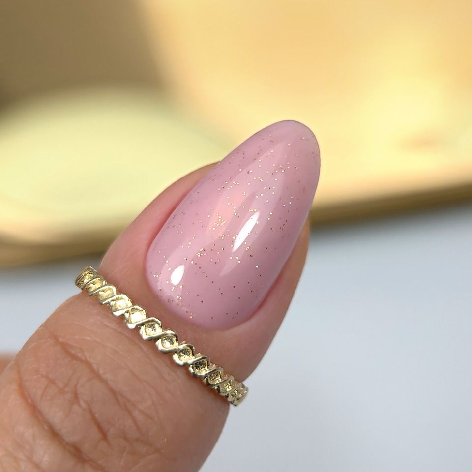 Slowianka Top Coat No Wipe Tiny Gold 10g