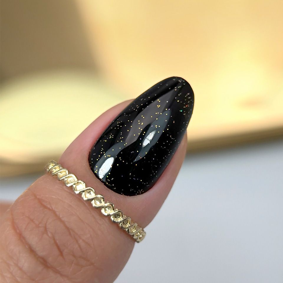 Slowianka Top Coat No Wipe Tiny Gold 10g
