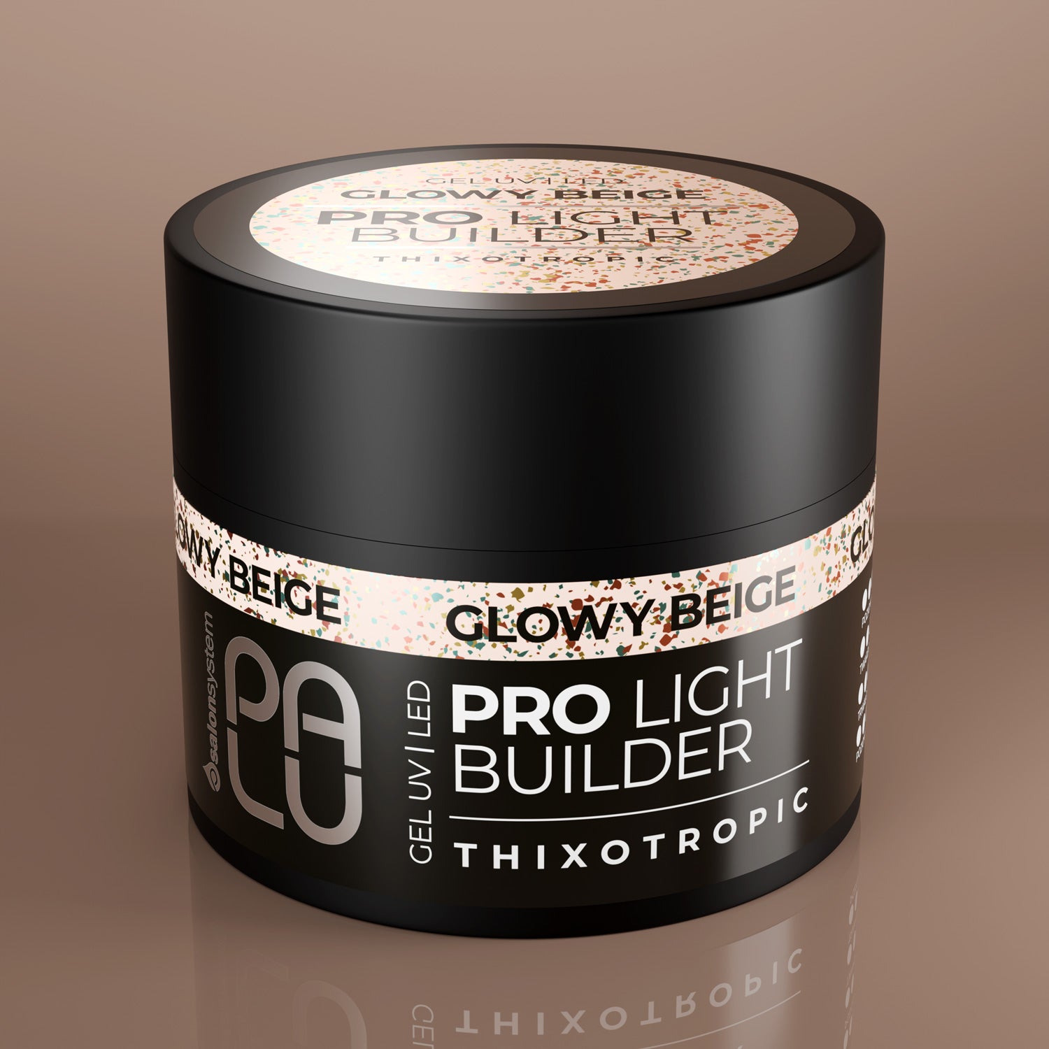 Palu - Żel Budujący Pro Light Builder Glowy Beige/45g