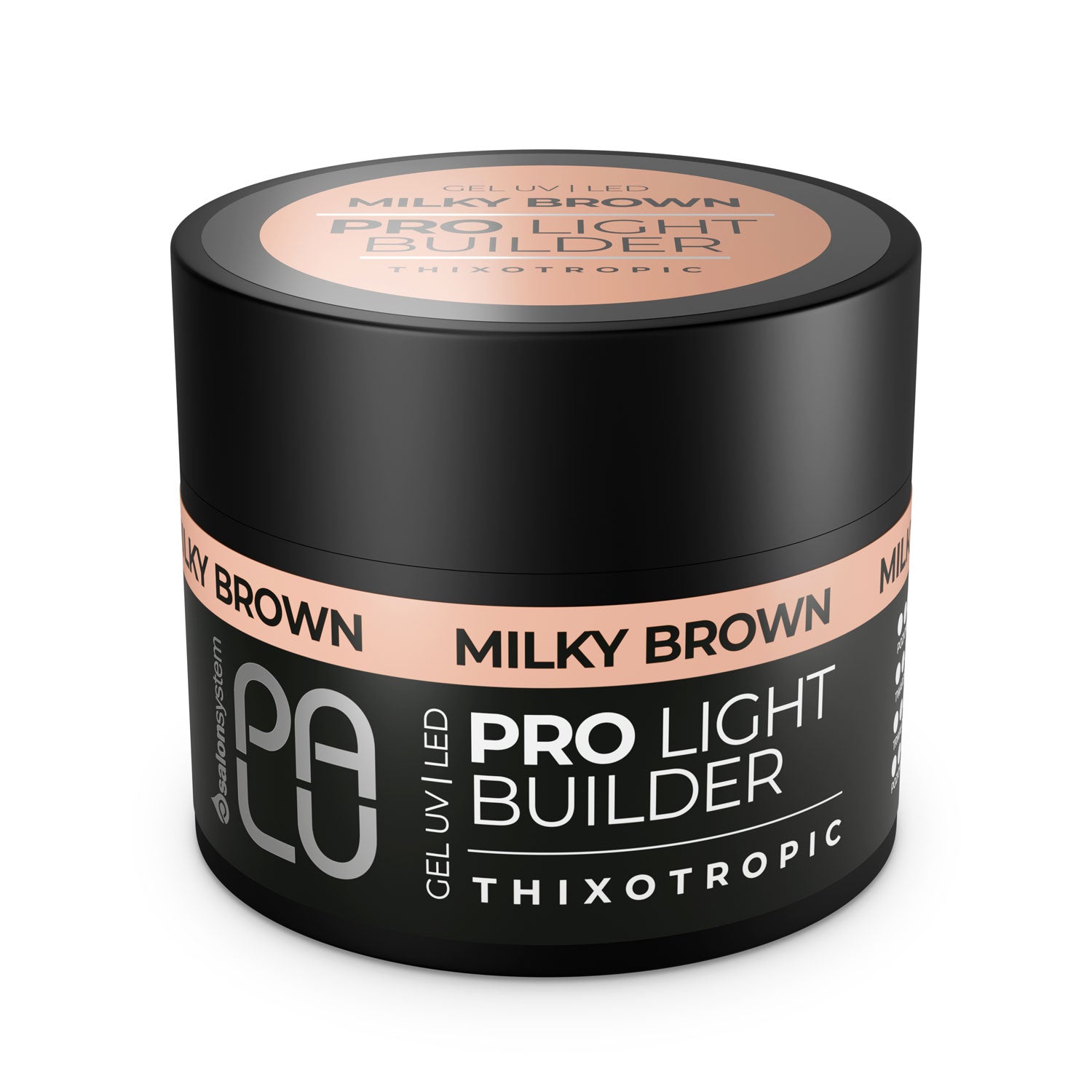 Palu - Żel Budujący Pro Light Builder Milky Brown/45g