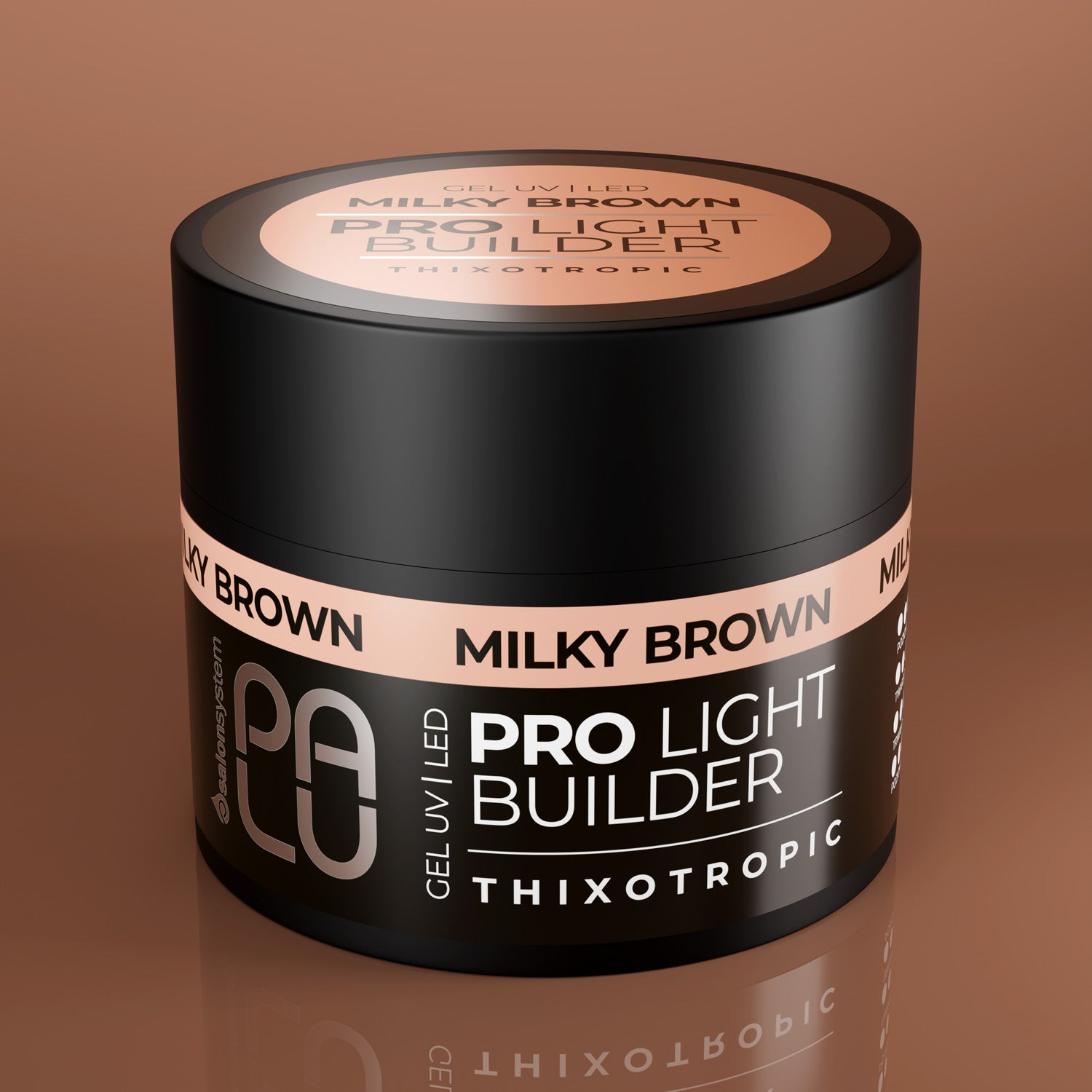 Palu - Żel Budujący Pro Light Builder Milky Brown/45g