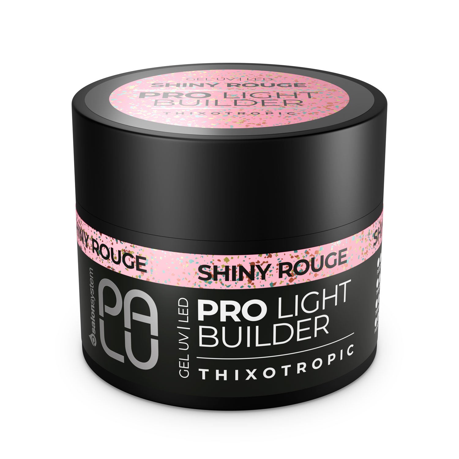 Palu - Żel Budujący Pro Light Builder Shiny Rouge/45g