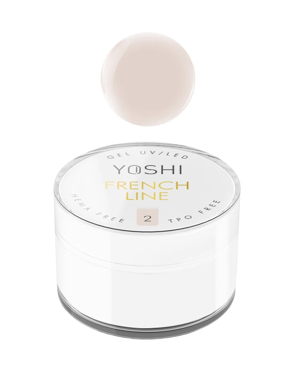 Yoshi - Żel Budujący, Samopoziomujący French Line NO2 15ml