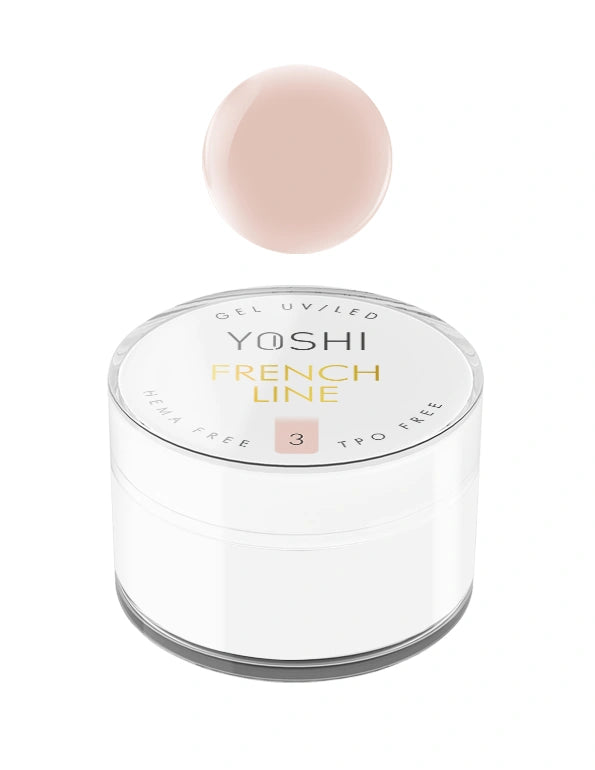 Yoshi - Żel Budujący, Samopoziomujący French Line NO3 15ml