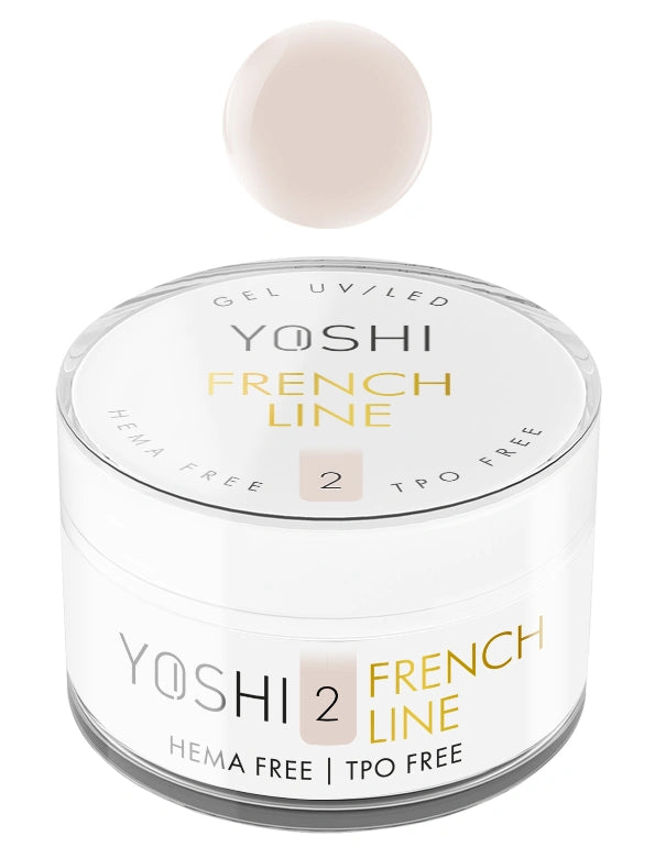 Yoshi - Żel Budujący, Samopoziomujący French Line NO2 15ml