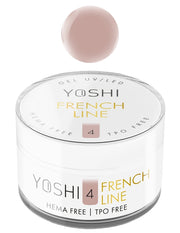Yoshi - Żel Budujący, Samopoziomujący French Line NO4 50ml