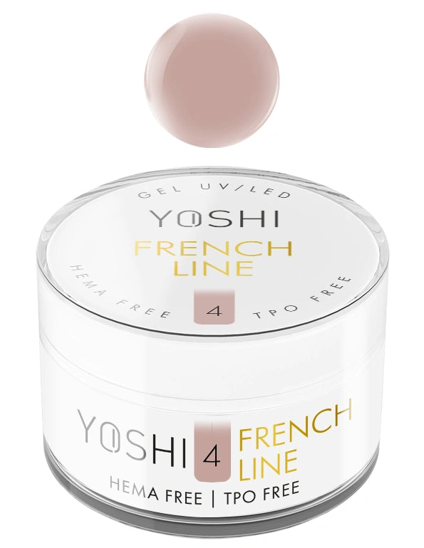 Yoshi - Żel Budujący, Samopoziomujący French Line NO4 50ml