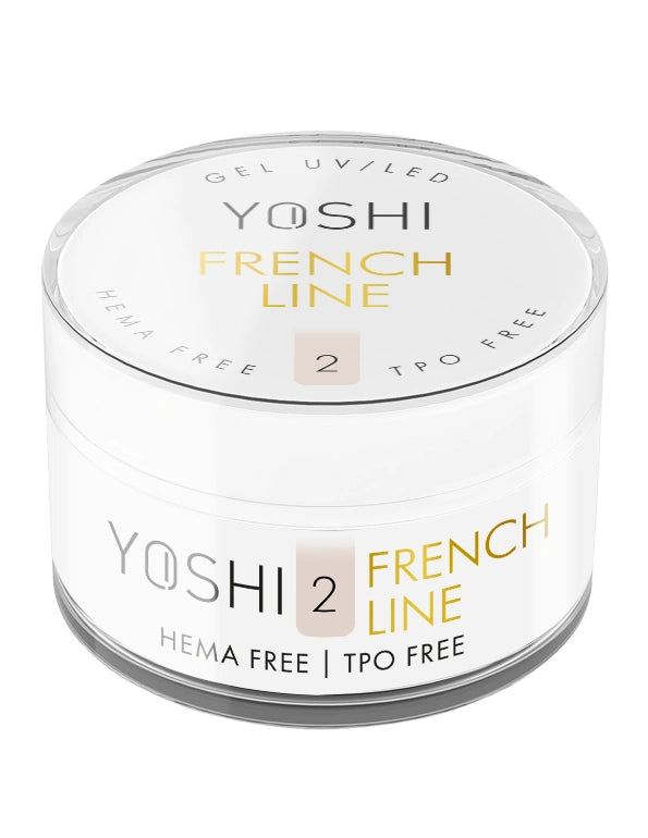 Yoshi - Żel Budujący, Samopoziomujący French Line NO2 15ml