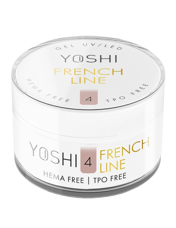 Yoshi - Żel Budujący, Samopoziomujący French Line NO4 50ml
