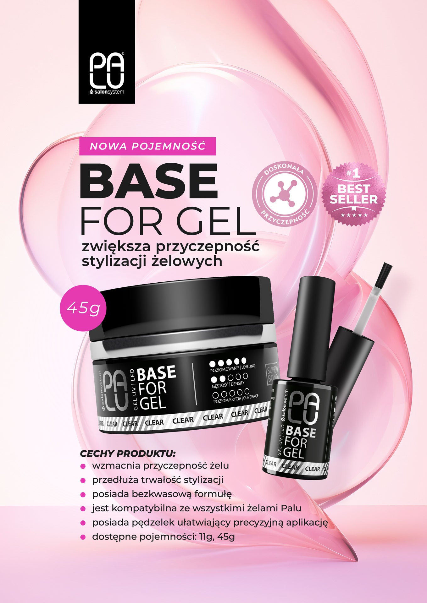 Palu Baza Pod Żel Base For Gel 45g