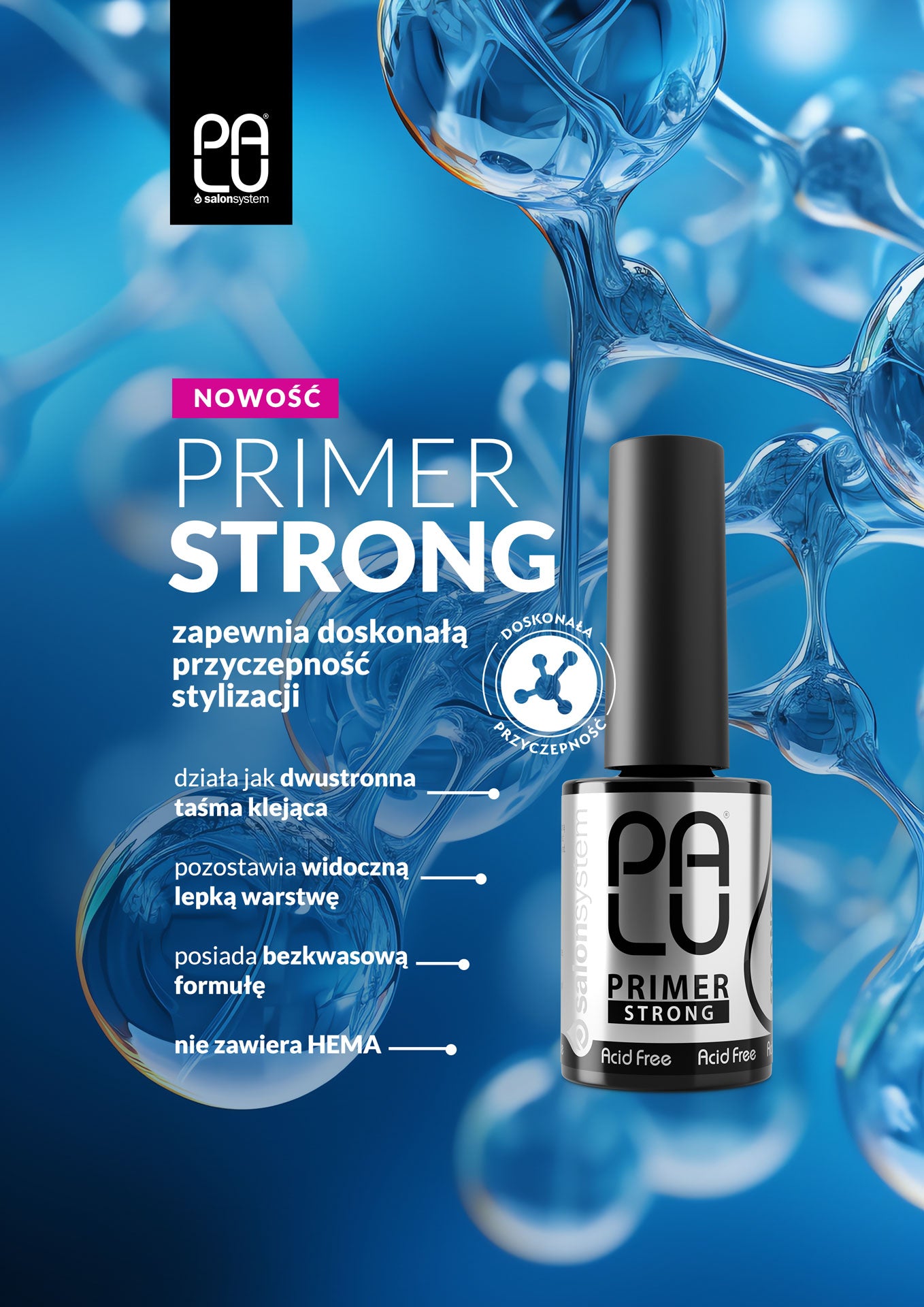 Palu - Primer Bezkwasowy Strong 11ml