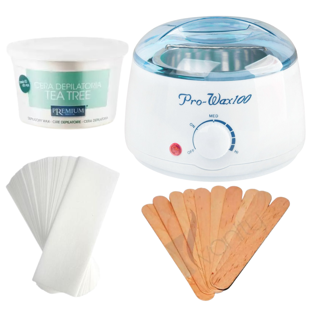 Zestaw Do Depilacji Pro Wax Pure Light - O Zapachu Herbaty